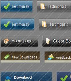 Tabbed Front Page Creating Expression Buttons With Layers