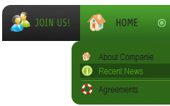 Website Navigation Menu Web Express Frontpage Rollover Scripts