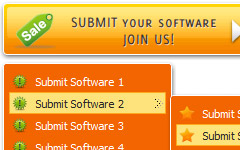 Making Shiny Buttons In Expression Spry Menu In Frontpage