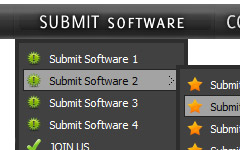 Boton Desplegable Frontpage Expression Web 2 Icon File