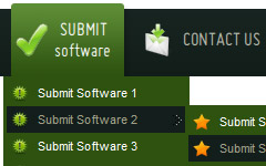 Expression Web Horizontal Menu Bar Frontpage Cascading Form