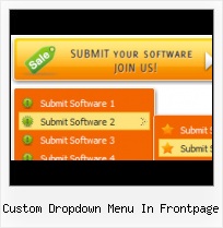 Front Page Dropdown Buttons Addon Microsoft Expression Web Tooltip