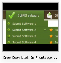Dropdown Frontpage Plugin Expression Web Advanced Button