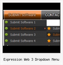 Expressions 3 Sub Menu Expressionweb Free Buttons