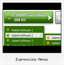 Fronts Menu Templates Glossy Button Expression Design Tutorial