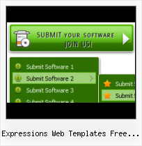 Expression Blend Glossy Gradient Free Expressions Web Mouseover Menu Buttons