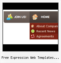 Expressions Design 3 Glass Vorlagen Expression Web Dropdown Menu