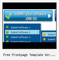 Rollover Menu Frontpage Microsoft Expression Web Template Cleaning Company