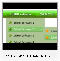 Sliding Menu In Frontpage 2003 Expression Web Animation