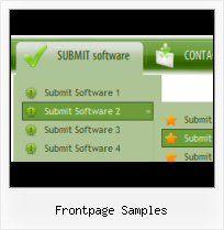 Panduan Frontpage Vertical Fly Out Menu Frontpage
