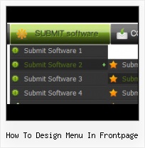 Submenu In Frontpage Website Horizontal Menu Ms Expression