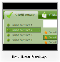 Glossy Navigation Bar Expression Crear Menu Dinamico Frontpage