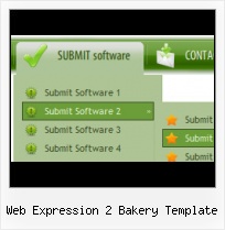 Shiny Buttons Style In Expression Blend Sample Menu Front Pages