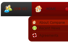 Frontpage Navigation Buttons Exemple Frontpage Template