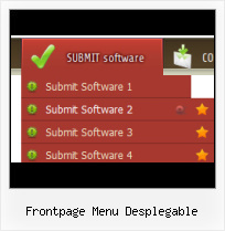 Orange Black Css Web Expression Template Frontpage Menubar For Websites Free