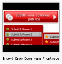 Custom Dropdown Menu In Frontpage Free Templates Front Page