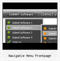Frontpage Rollover Menu Frontpage Drop Down Template